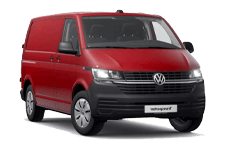 Van Hire Ashton-under-Lyne - Red VW Transporter Automatic - Van hire Ashton-under-lyne