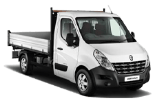 Van Hire Ashton-under-Lyne - White 3.5 Tonne Folkestone Tipper Transit - Van hire Ashton-under-lyne